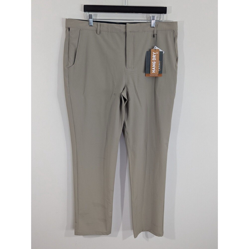Teren Lightweight Traveler Pants Men 38/32 Beige Insect Repelling Performance